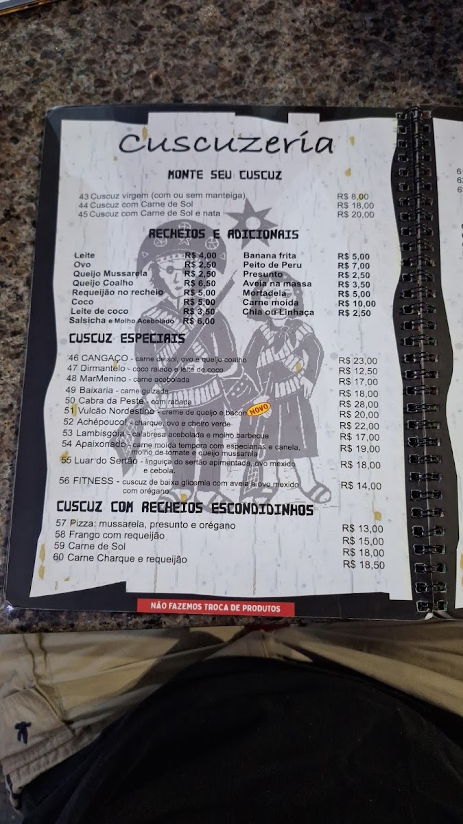 Menu Tapiocaria Cangaco-10