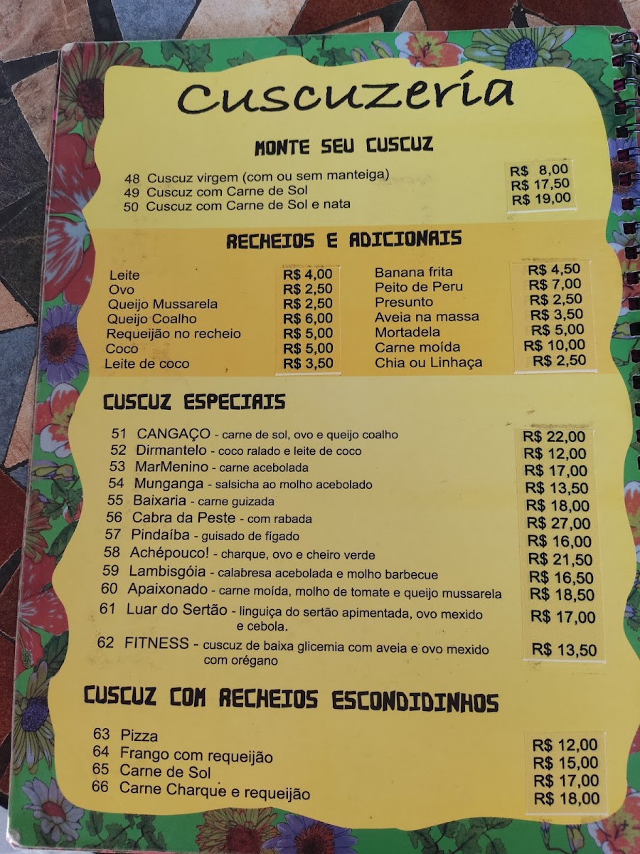 Menu Tapiocaria Cangaco-4